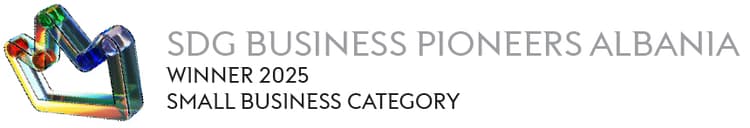 SDG Business Pioneers Albania Winner 2025, Small Business Category
